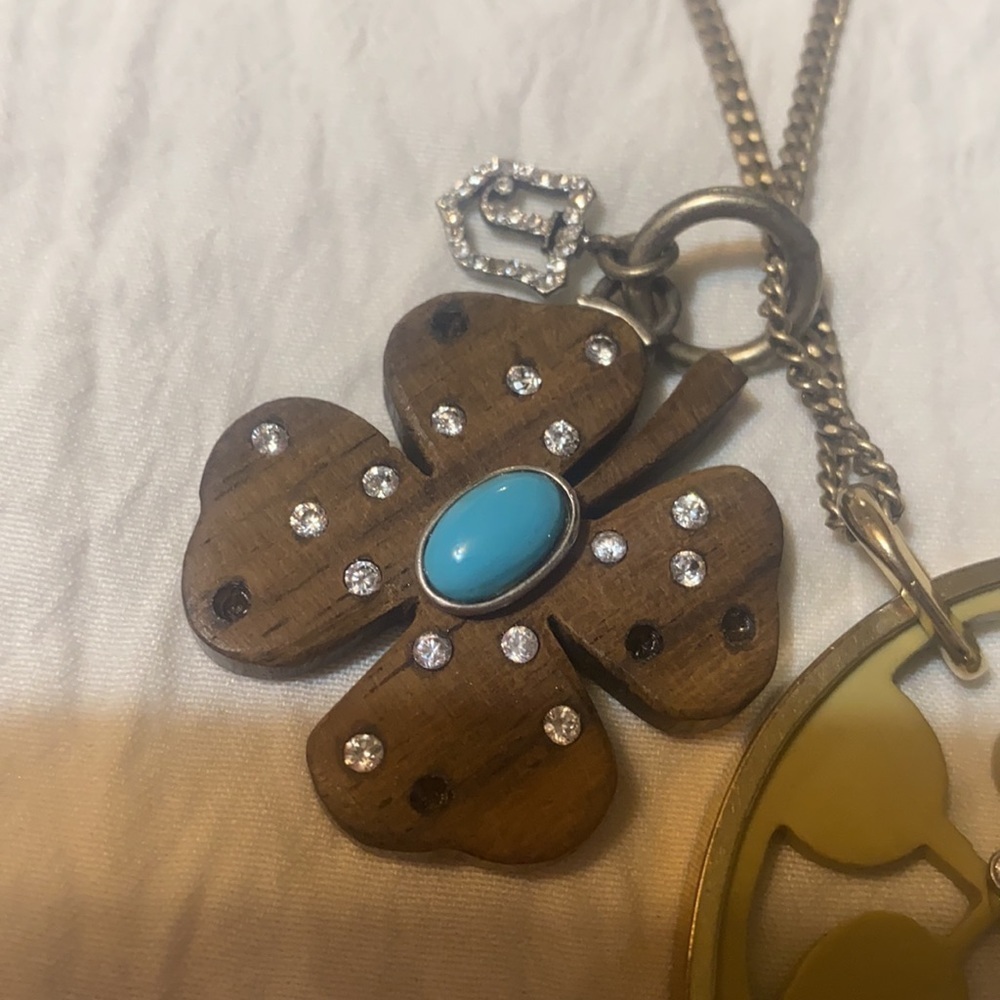 Vintage Juicy Couture Mixed Media Necklace - Picture 5 of 6